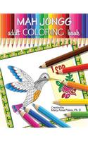 MAH JONGG Adult Coloring Book