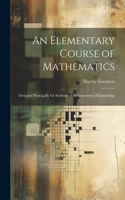 Elementary Course of Mathematics