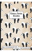 Sleepy Panda Doodles