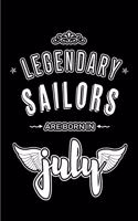 Legendary Sailors are born in July