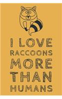 I Love Raccoons