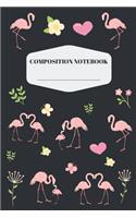 Flamingo Composition Notebook