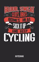 Blood clots sweat dries bones heal. Suck it up and keep Cycling