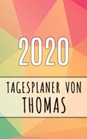 2020 Tagesplaner von Thomas