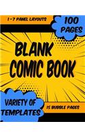 Blank Comic Book