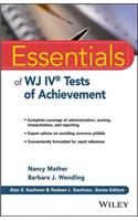 Essentials of Wj IV Tests of Achievement