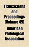 Transactions and Proceedings (Volume 49): (English)