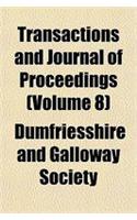 Transactions and Journal of Proceedings (Volume 8)