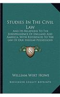 Studies In The Civil Law