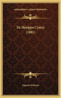 De Menippo Cynico (1881)