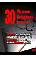 30 Maximum Conversion Rate Tips