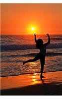 Joyful Dancing on the Beach at Sunset Journal