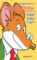 Geronimo Stilton 3-in-1: The Discovery of America, the Secret of the Sphinx, and the Coliseum Con