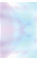 Pastel Purple and Blue Holographic Journal