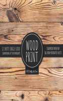 Wood Print Scrapbook Paper Pad