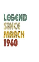 Legend Since March 1960