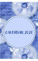 Calendar 2020: One Year Dated Weekly Planner And Organizer With Clean Spreads And Plenty Of Space To Notate Your Appointments, Write Your To-Do Lists, Personal Goa