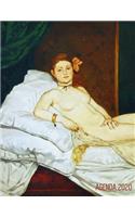 Olympia Agenda Mensile 2020: Édouard Manet - Impressionismo Francese - Inizia Ora e Dura Fino Dicembre 2020 - Pianificatore Settimanale 2020 (12 Mesi)