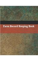 Farm Record Keeping Book
