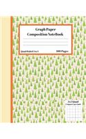 Graph Composition Notebook 5 Squares per inch 5x5 Quad Ruled 5 to 1 100 Sheets