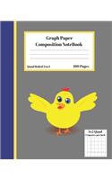 Graph Composition Notebook 5 Squares per inch 5x5 Quad Ruled 5 to 1 100 Sheets