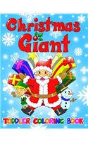 Christmas Giant Toddler Coloring Book