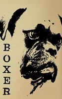 Boxer: Boxer Dog Lovers Stylish Blank Lined Notebook Journal Diary 6x9