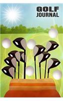 Golf Journal: 120 Blank Lined Pages with Inspirational Golfing Quotes. Great Gift Idea for Golfers!