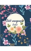 Debt management books: Debit management, income, cost monthly, qualency of credit class and amount you want to return Planner 8.5" x 11"- 120 Pages
