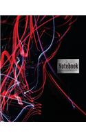 Notebook: 200 Page, 8x10 Inch College Ruled Composition Notebook For Writing. Great For Teenagers (A Thousand Lights)