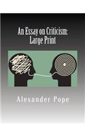 An Essay on Criticism