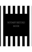 Notary Record Book: Official Notary Journal- Public Notary Records Book-Notarial acts records events Log-Notary Template- Notary Receipt Book - Paperback