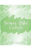 Sermon Notes Journal