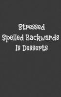 Stressed Spelled Backwards Is Desserts