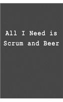 All I Need Is Scrum and Beer