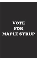 Vote for Maple Syrup