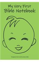 My Very First Bible Notebook: Baby Notebook