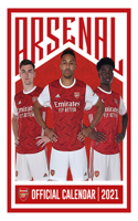 Arsenal FC 2021 Calendar - Official A3 Wall Format Calendar