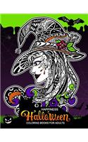 Happiness Halloween Coloring books for Adults