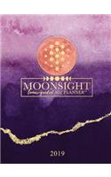 Moonsight Planner - Moon Phase Biz Calendar - 2019 (12-Month Weekly- Amethyst)