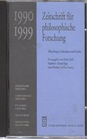 Zeitschrift Fur Philosophische Forschung 1990-1999