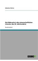 Die Päderastie in der wissenschaftlichen Literatur des 20. Jahrhunderts