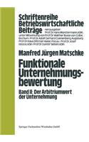 Funktionale Unternehmungsbewertung