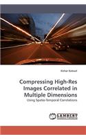 Compressing High-Res Images Correlated in Multiple Dimensions