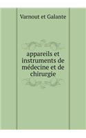 appareils et instruments de médecine et de chirurgie: (French)
