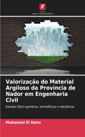 Valorização do Material Argiloso da Província de Nador em Engenharia Civil
