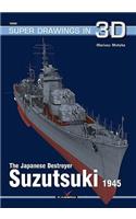 Japanese Destroyer Suzutsuki 1945