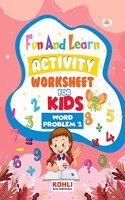 Fun And Learn Activity WORKBOOK For Kids Word Problem 2