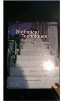 Statistical Techniques in Business and Economics