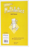 Mathletics Skill Packs, 1E, Number & Operations: Subtraction Facts, Level Yellow, Grade 2